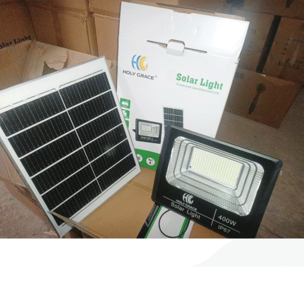 HolyGrace All In One LED Solar Street Light IP67-400W
