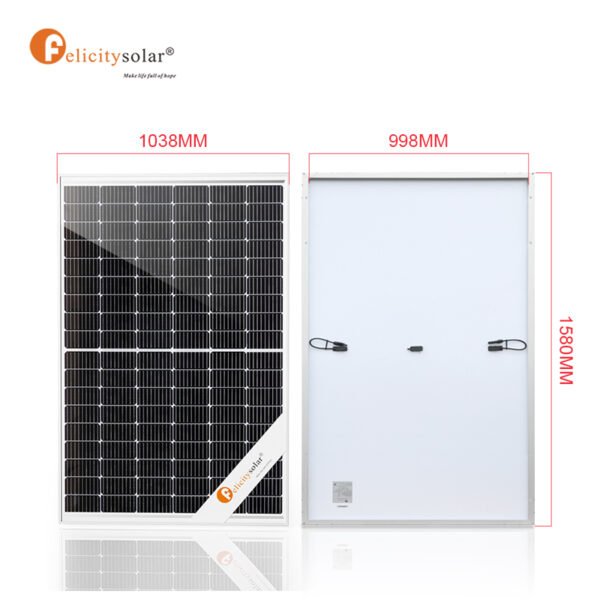 Felicity 350w Solar Panel Half Cut Cell 2