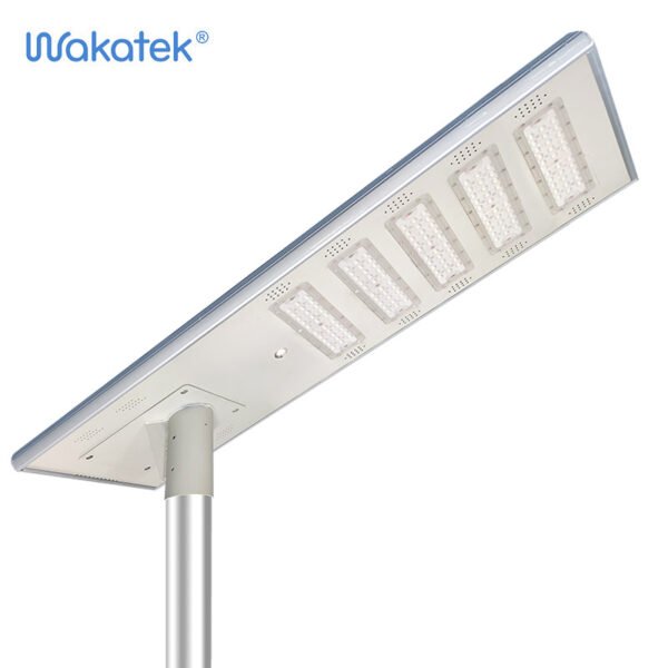 Wakatek AIO project use premium 100W Solar Street Light