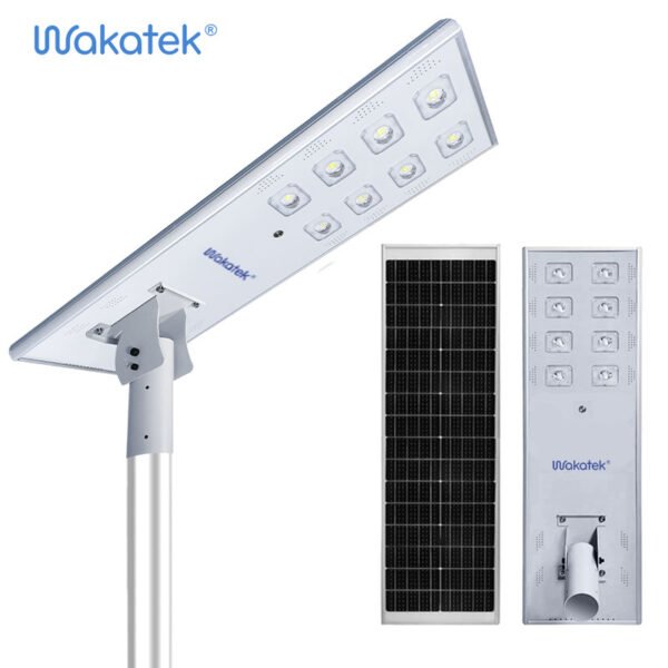 Wakatek outdoor 60w 80w 100w 120w all in one Solar Street Light 2