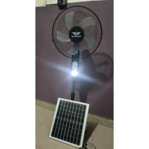 Divine Lamp Solar Standing Fan With Solar Panel