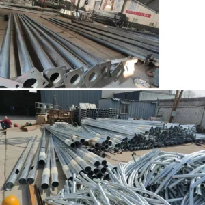 Galvanized Street Light Poles
