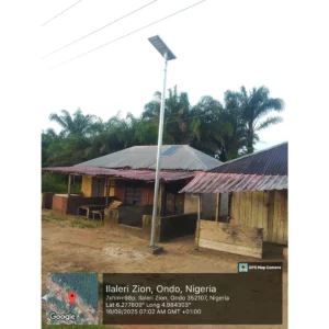 Nombimz Solar Street Light Pole