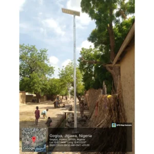 Solar Street Light Pole - Jigawa State