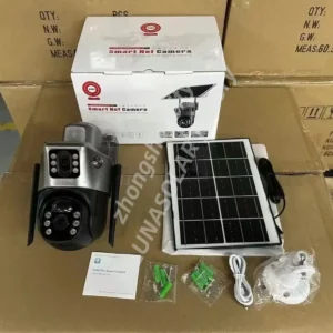 V380 Pro Smart Net Camera - 4G WIFI Solar CCTV Camera With Solar Panel