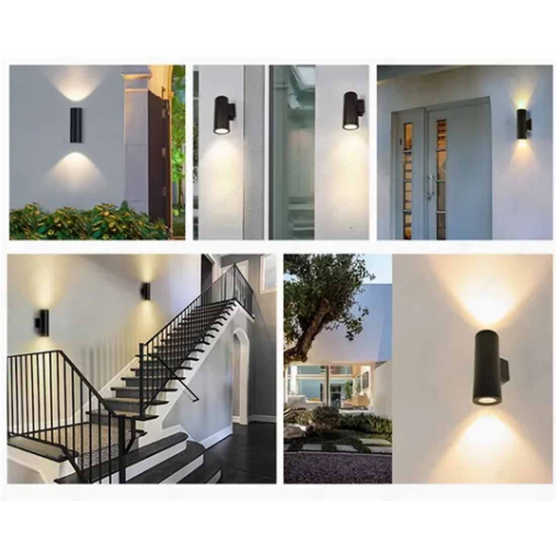 Decor Square Bracket Light Outdoor Wall Spotlight Updown LED Wall Light