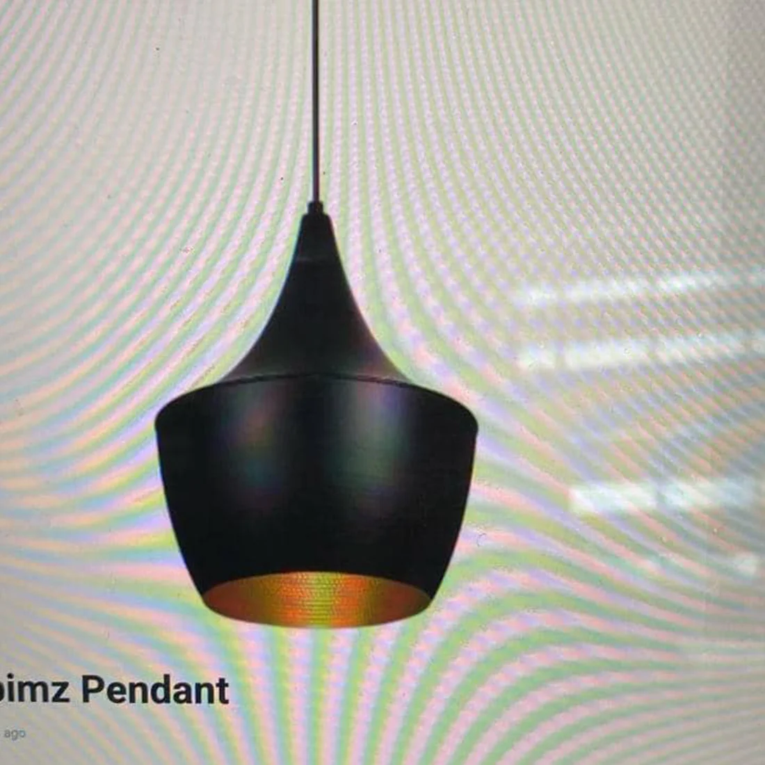 Kitchen Pendant Light Bar Black Lamp