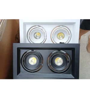LED Square Recessed Down Spotlight Grille Light