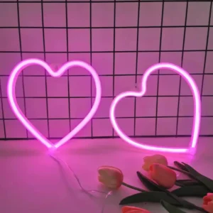 Led Love Wall Bracket Rope Light