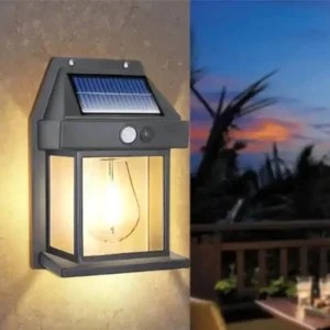 Solar Motion Sensor Outdoor Wall Light