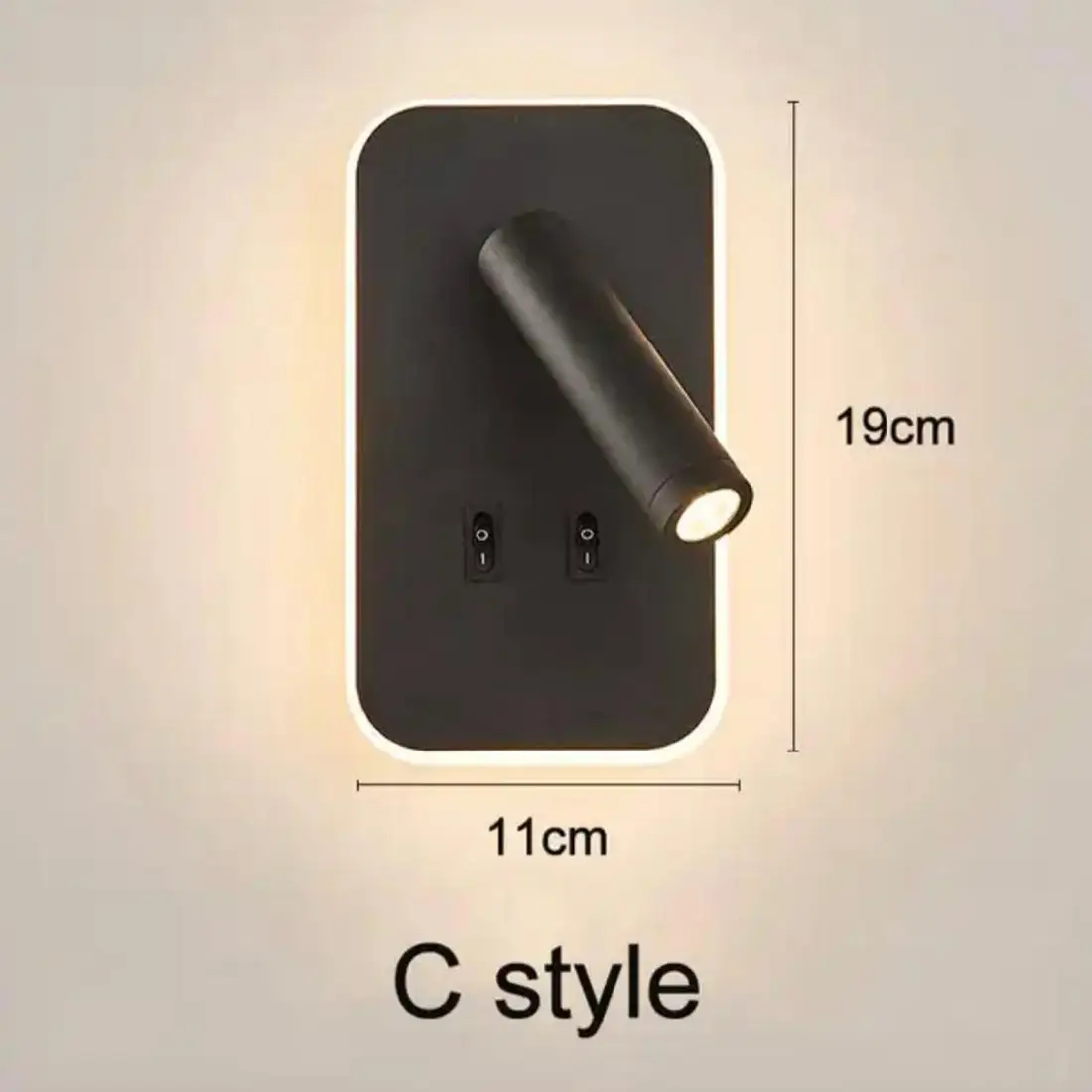 White LED Wall Mounted Spotlight